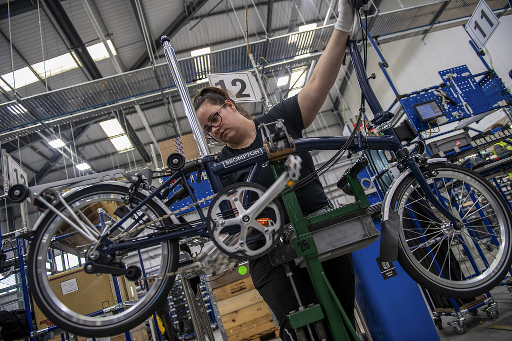 9游会实拍英国Brompton自行车生产车间(图2)