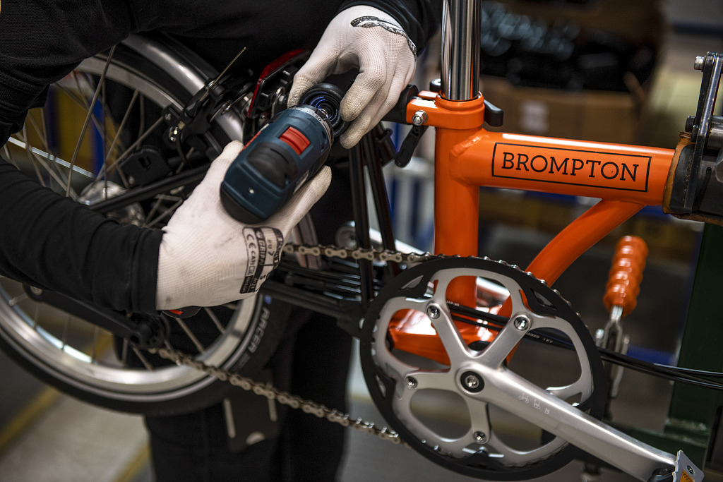 9游会实拍英国Brompton自行车生产车间(图3)